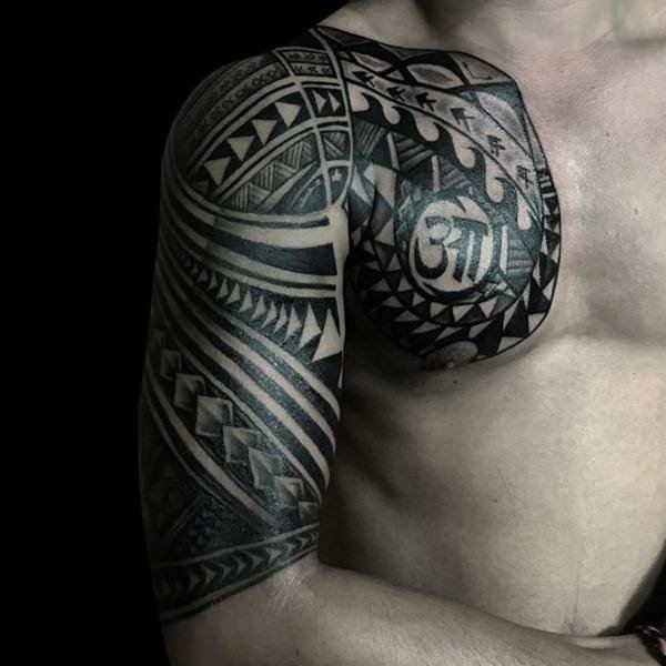 tatuaggi-maori-braccio-petto