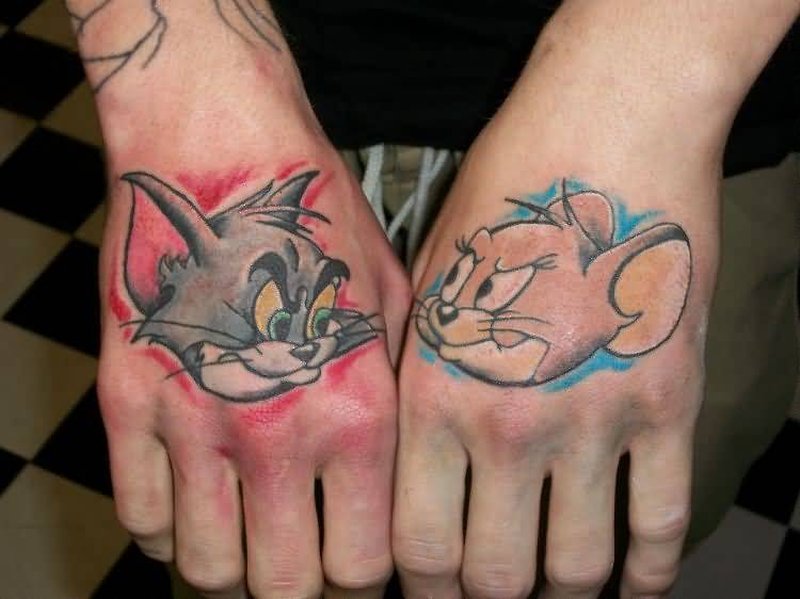 tatuaggio-cartoon-tom-and-jerry