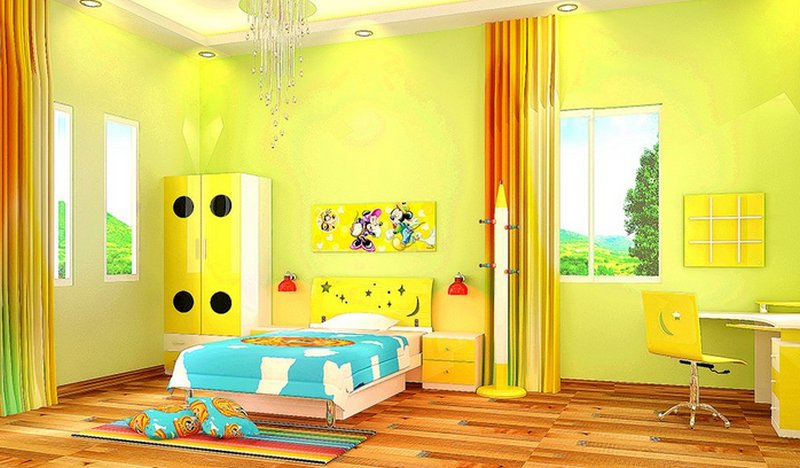 cameretta-gialla-colori-pareti