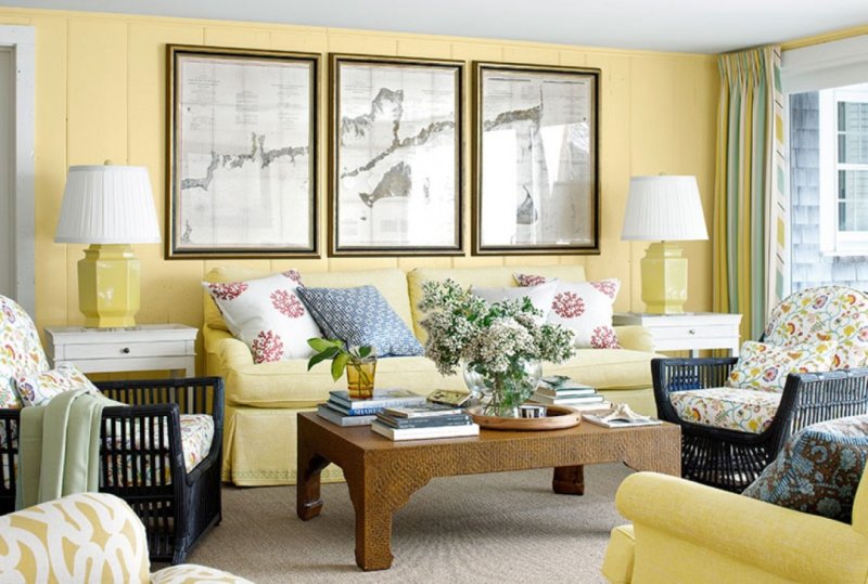 colori-pareti-soggiorno-giallo
