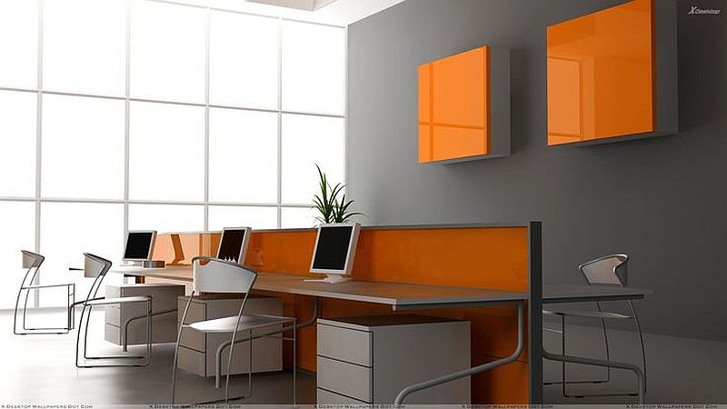 colori-pareti-ufficio-arancione
