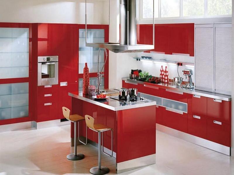 cucina-moderna-rossa