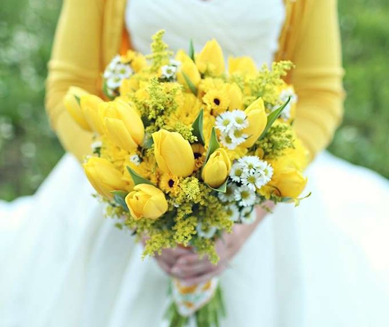 bouquet-giallo-tulipani-matrimonio